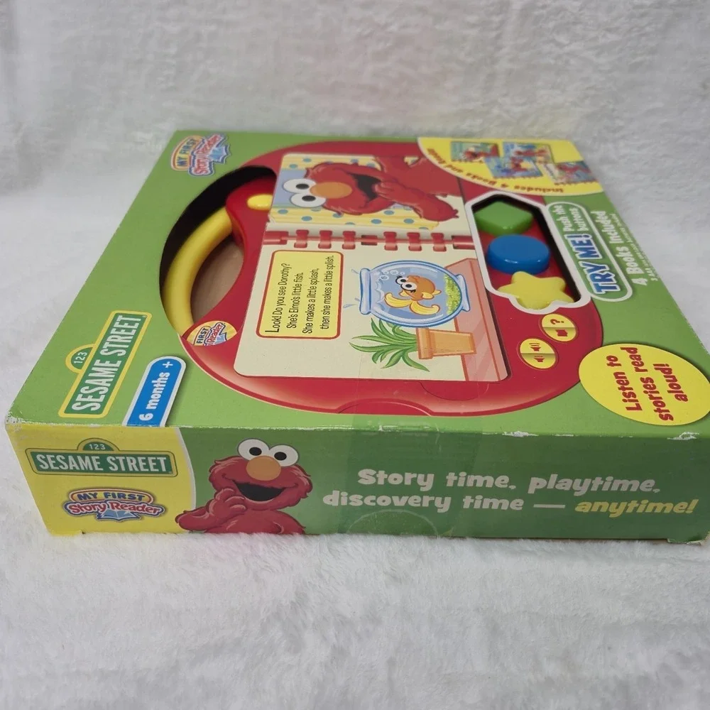 ELMO 2013 My First Story Reader 4 Books Storybook Library Sesame Street